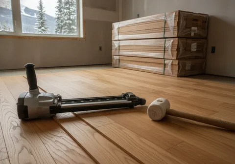 Hardwood Flooring Installation in Guelph